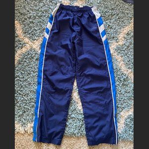 L.L. Bean XL (14) light, dark blue, and grayish white windpants